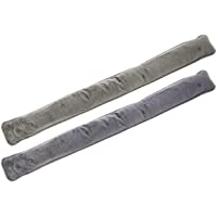Los mejores  - com-four® 2X Cojín para Puertas y Ventanas - Burlete Aislante - Protección contra Corrientes de Aire y Ruido…